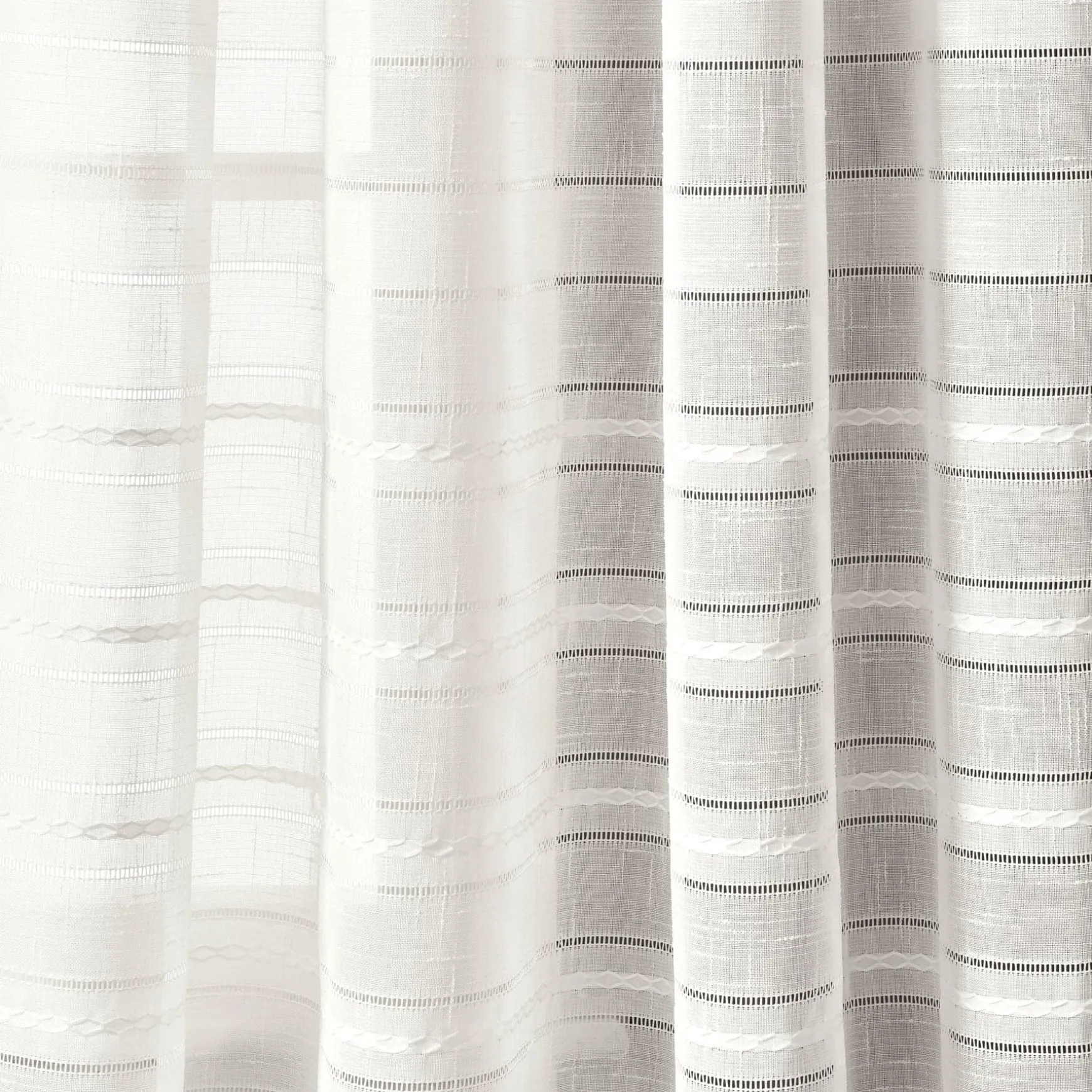 Bridie Grommet Sheer Window Curtain Panel Set