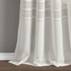Bridie Grommet Sheer Window Curtain Panel Set