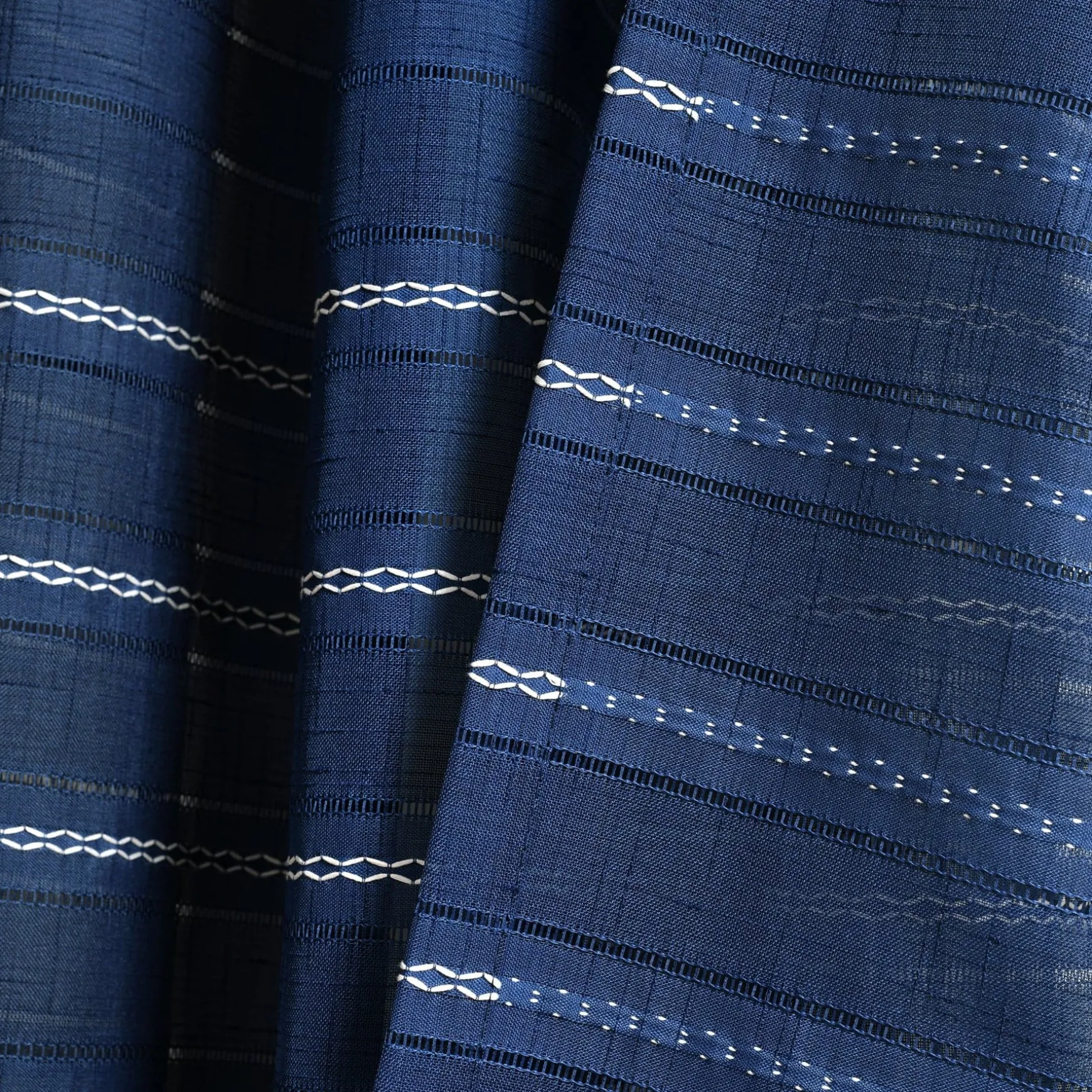 Bridie Grommet Sheer Window Curtain Panel Set