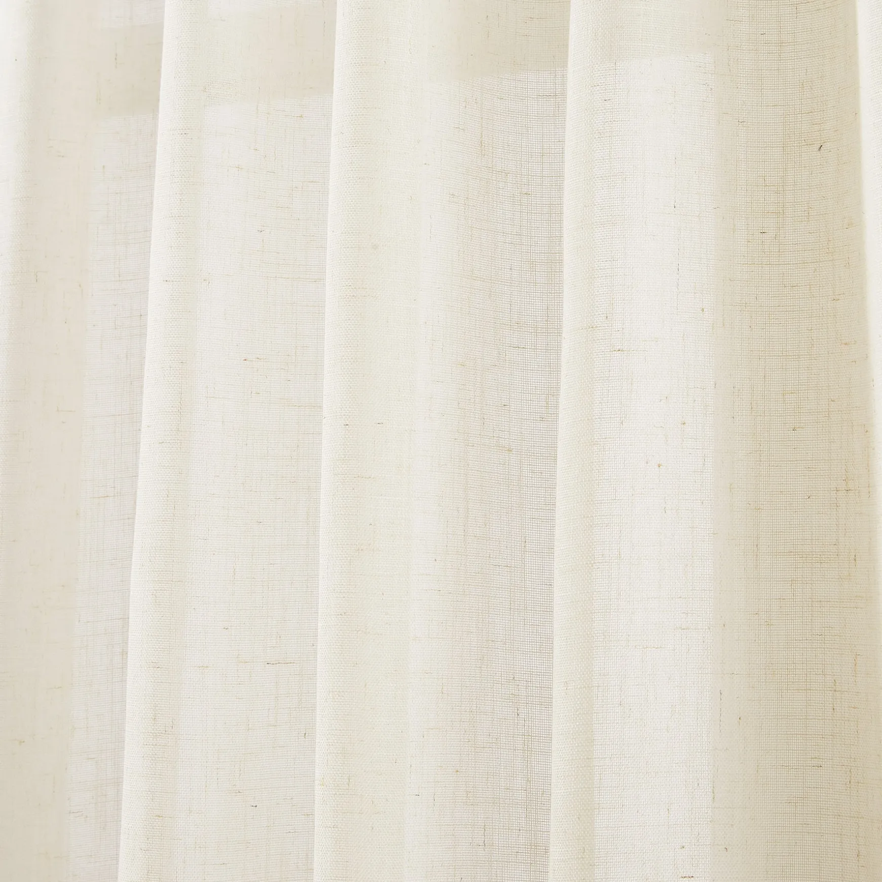 Brigitte Embroidery Eyelet Scalloped Edge Window Curtain Panels