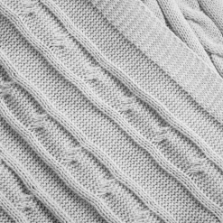 Cable Soft Knitted Blanket/Coverlet