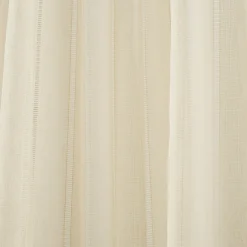 Calia Textured Stripe Sheer Window Curtain Panels