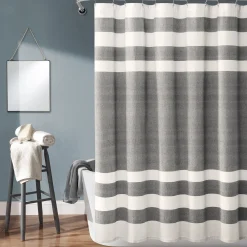 Cape Cod Stripe Yarn Dyed Cotton Shower Curtain