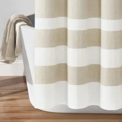 Cape Cod Stripe Yarn Dyed Cotton Shower Curtain