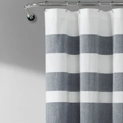 Cape Cod Stripe Yarn Dyed Cotton Shower Curtain