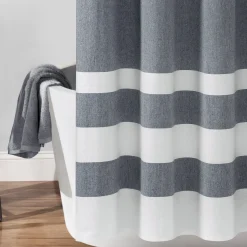 Cape Cod Stripe Yarn Dyed Cotton Shower Curtain
