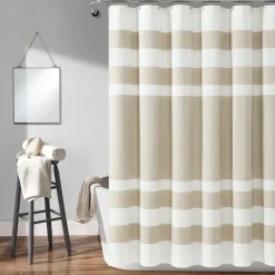 Cape Cod Stripe Yarn Dyed Cotton Shower Curtain