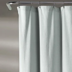 Chenille Chevron Shower Curtain