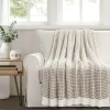 Chic And Soft Knitted Throw