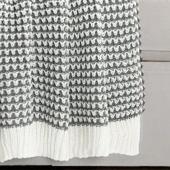 Chic And Soft Knitted Throw