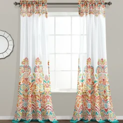 Clara Sheer Window Curtain Panel Set
