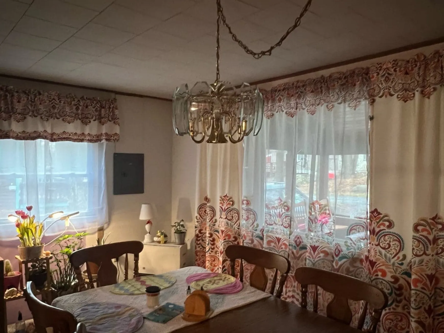 Clara Sheer Window Curtain Panel Set