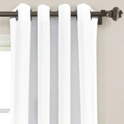 Clarissa Floral Light Filtering Window Curtain Panel Set