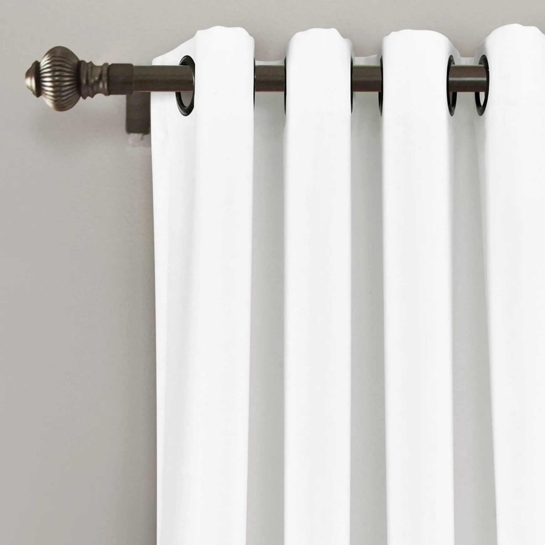 Clarissa Floral Light Filtering Window Curtain Panel Set