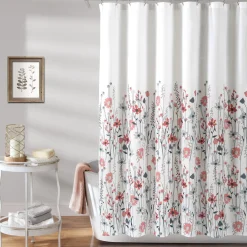 Clarissa Floral Shower Curtain