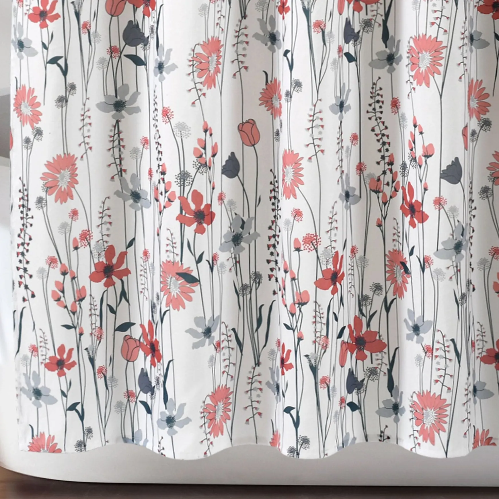 Clarissa Floral Shower Curtain