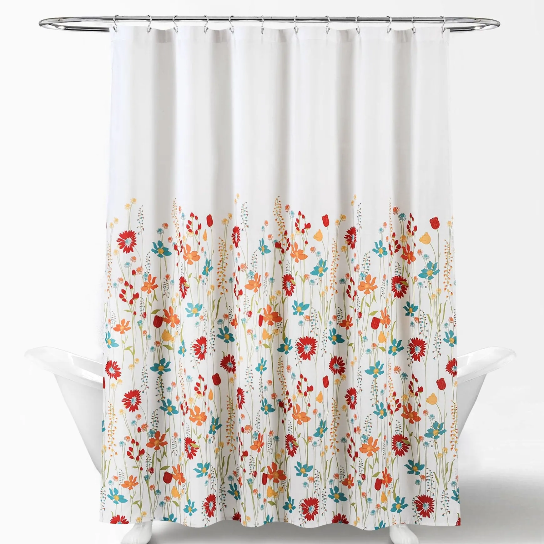 Clarissa Floral Shower Curtain