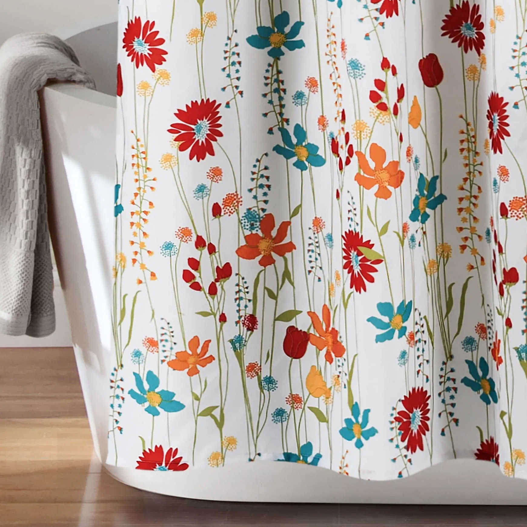 Clarissa Floral Shower Curtain