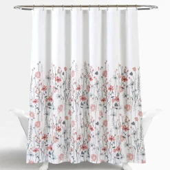 Clarissa Floral Shower Curtain