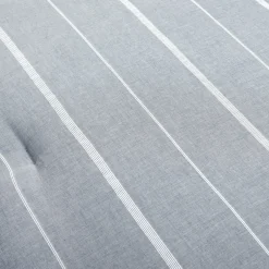 Classic Farmhouse Chalk Stripe 3 Piece Comforter Set