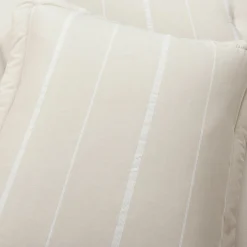 Classic Farmhouse Chalk Stripe 3 Piece Comforter Set