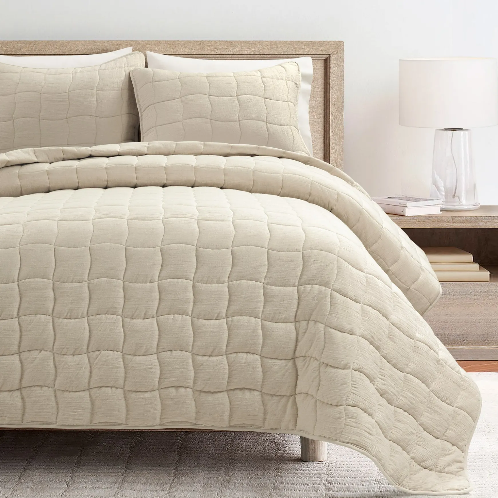 Cloud Gauze 3 Piece Quilt Set