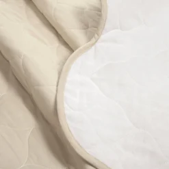 Coastal Chic Scalloped Edge Reversible Quilt 3 Piece Set