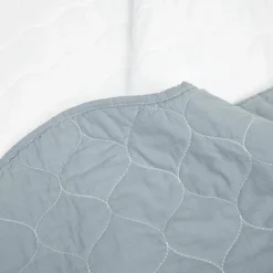 Coastal Chic Scalloped Edge Reversible Quilt 3 Piece Set