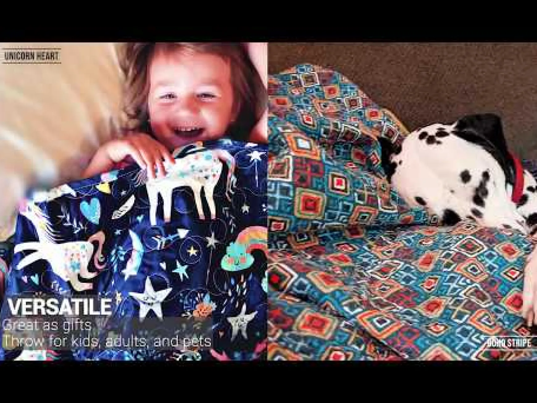 Coastal Reef Feather Throw