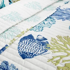 Coastal Reef Quilt 3 Piece Set