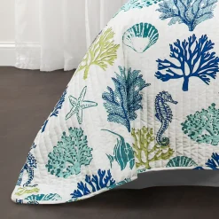 Coastal Reef Quilt 3 Piece Set