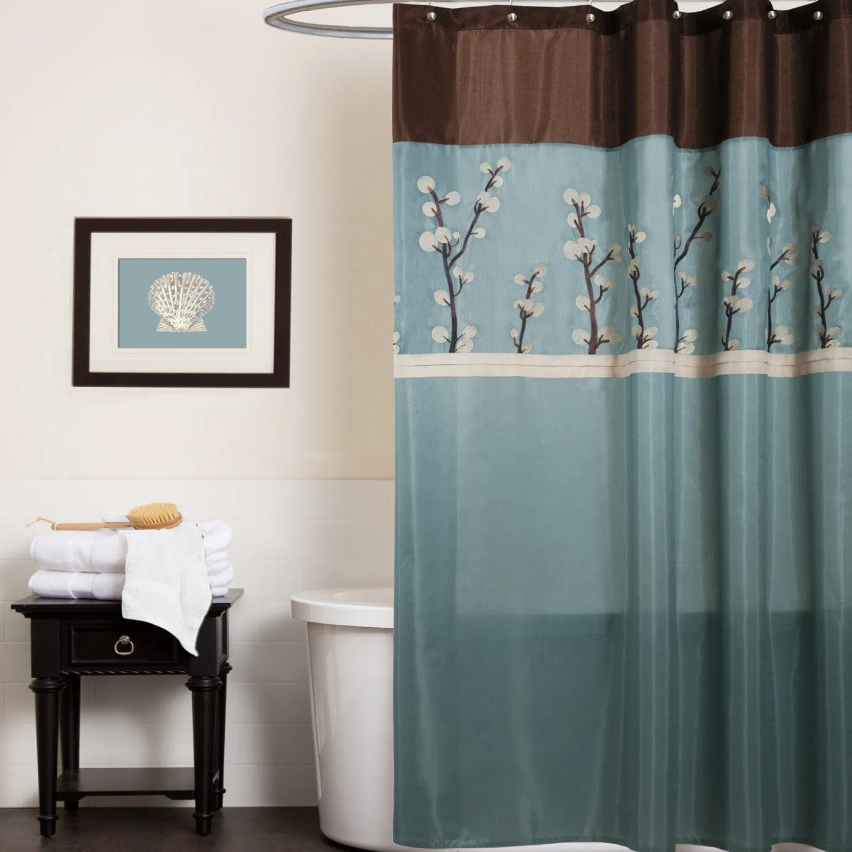 Cocoa Shower Curtain