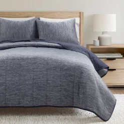 Cooling Reversible Quilted Blanket 3 Piece Set