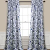 Cynthia Jacobean Light Filtering Window Curtain Set