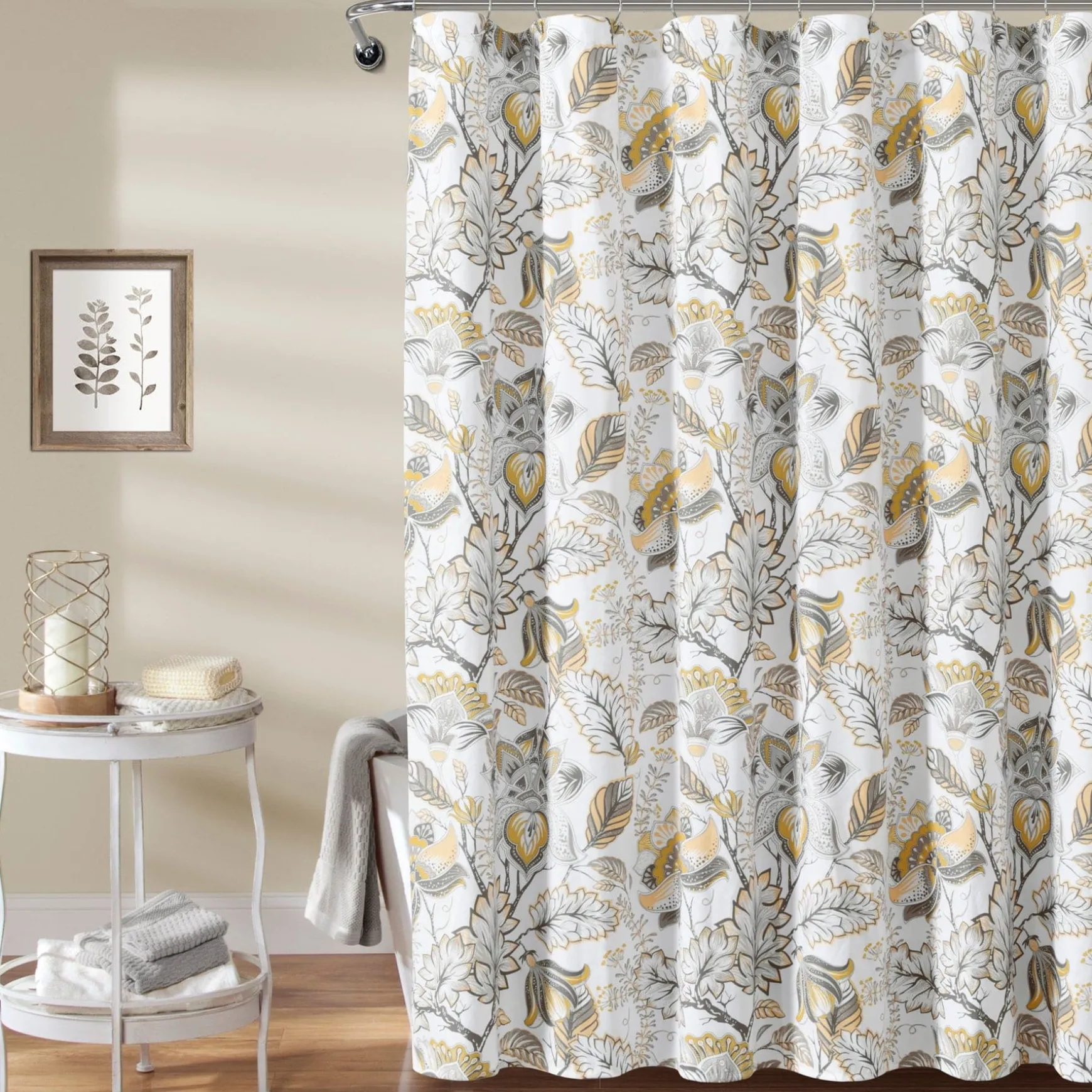 Cynthia Jacobean Shower Curtain