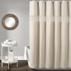 Dana Lace Shower Curtain