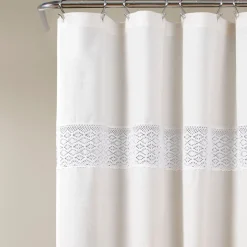 Dana Lace Shower Curtain