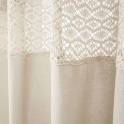 Dana Lace Shower Curtain