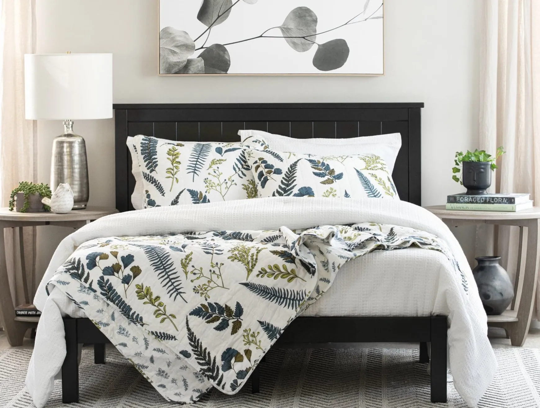 Devonia All Over Cotton Quilt 3 Piece Set