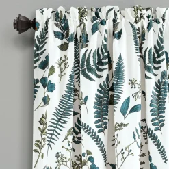 Devonia All Over Light Filtering Window Curtain Panel Set