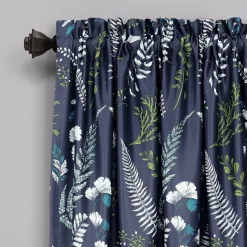 Devonia All Over Light Filtering Window Curtain Panel Set