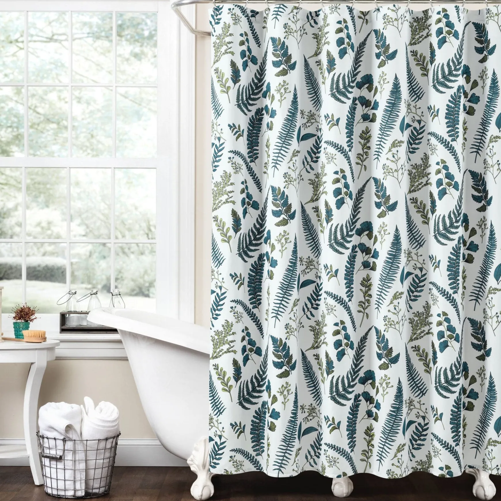 Devonia All Over Shower Curtain