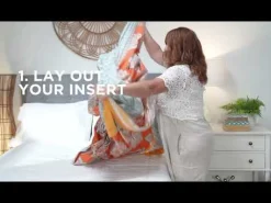 Diamond Clip Jacquard Duvet Cover 3 Piece Set