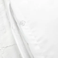 Diamond Clip Jacquard Duvet Cover 3 Piece Set