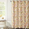 Dolores Linen Textured Shower Curtain
