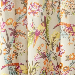 Dolores Linen Textured Shower Curtain