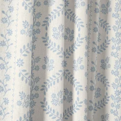 Doreen Delicate Floral Window Curtain Panel Set