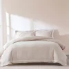 Doris Eyelet Inset Trim Cotton Duvet Cover Set