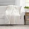 Drew Stripe Silver-Infused Antimicrobial Throw