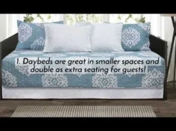 Edward Trellis 6 Piece Daybed Cover Set